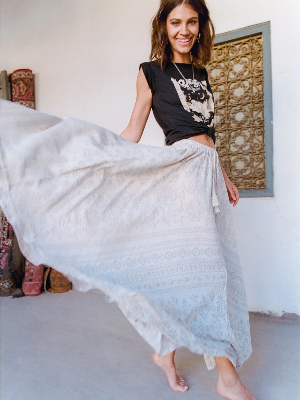 Spell Moroccan Luxe Skirt